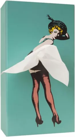 Vintage Tissue Box Flying Skirt