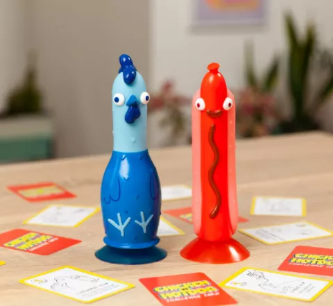 Chicken vs Hotdog toy?